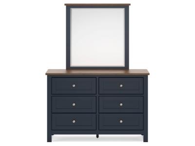 Signature Design by Ashley® Landocken Twin Panel Bed Dresser and Mirror - B414B6