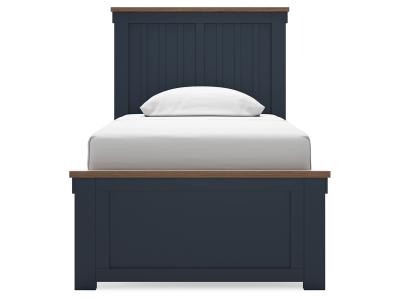 Signature Design by Ashley® Landocken Twin Panel Bed Dresser and Mirror - B414B6
