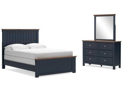 Signature Design by Ashley® Landocken Full Panel Bed Dresser and Mirror - B414B7