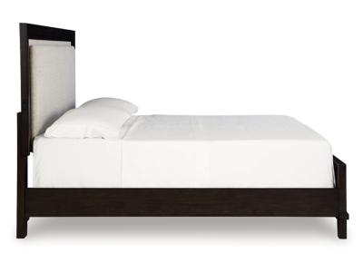 Signature Design by Ashley® Neymorton King Upholstered Panel Bed Dresser and Mirror - B618B8