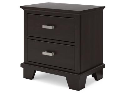 Signature Design by Ashley® Covetown Queen Panel Bed Dresser Mirror Chest and Nightstand - B441B14