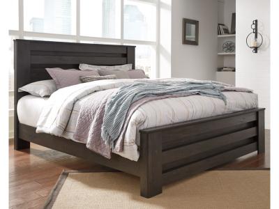 Signature Design by Ashley® Brinxton King Panel Bed Dresser Mirror and 2 Nightstands - B249B24