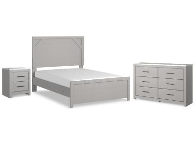 Signature Design by Ashley® Cottonburg Full Panel Bed, Dresser and Nightstand - B1192B18
