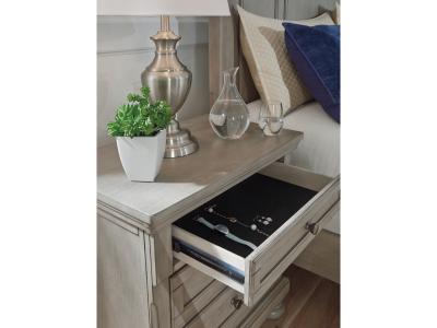 Signature Design by Ashley® Lettner King Panel Bed Dresser Mirror and 2 Nightstands - B733B48