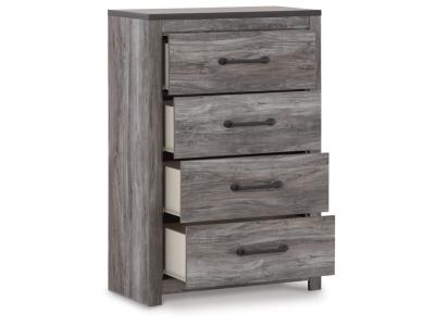 Signature Design by Ashley® Bronyan King Panel Bed Dresser Mirror Chest and 2 Nightstands - B1290B8