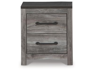 Signature Design by Ashley® Bronyan King Panel Bed Dresser Mirror Chest and 2 Nightstands - B1290B8