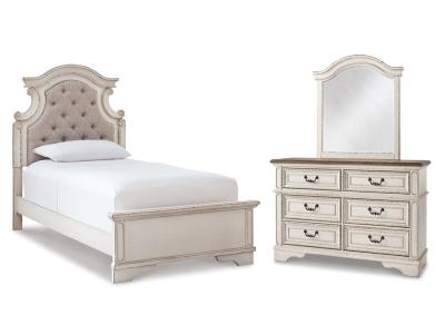 Signature Design by Ashley® Realyn Twin Bed Dresser and Mirror - B743B16