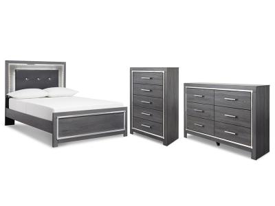 Signature Design by Ashley® Lodanna Full Panel Bed Dresser and Chest - B214B52