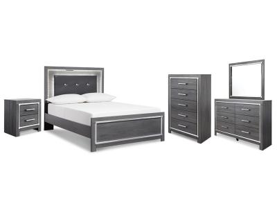 Signature Design by Ashley® Lodanna Full Panel Bed, Dresser, Mirror, Chest and Nightstand - B214B51