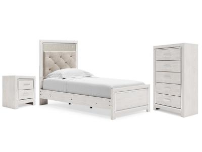 Signature Design by Ashley® Altyra Twin Panel Bed Chest and Nightstand - B2640B60