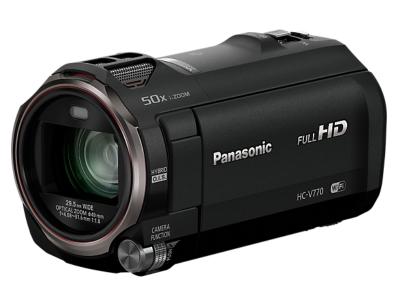 Panasonic HD Camcorder With 20x Optical Zoom - HCV770K