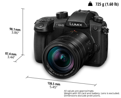 Panasonic Digital Single Lens Mirrorless Camera - DC-GH5LK