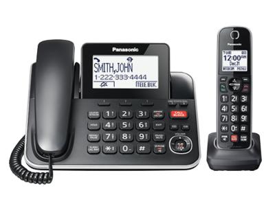 Panasonic Corded Or Cordless Phone With 2 Way Recording - KXTGF870B