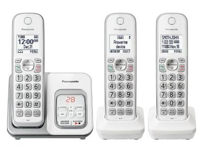 Panasonic Cordless Phone With Link to Cell And Bluetooth - KXTGD593W
