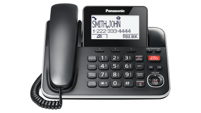 Panasonic Corded Or Cordless Phone With 2 Way Recording - KXTGF872B