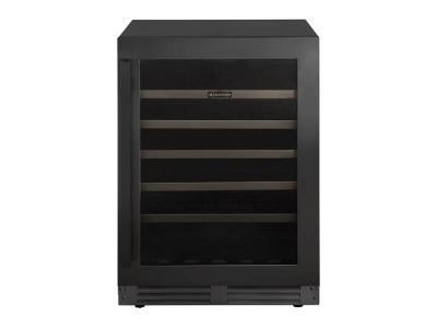 24" Marathon Built-in Convertible Beverage & Wine Cooler in Black Steel - MBWC56-BLS