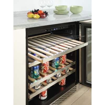 24" Marathon Wine Cooler In Stainless Steel - MBWC24