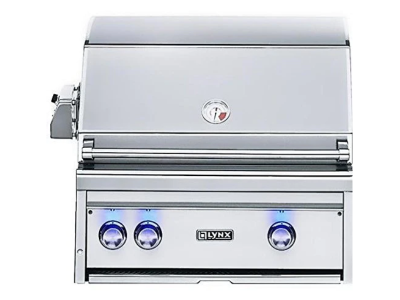 27" Lynx Built-in Grill with ProSear 2 Burner and Rotisserie - L27PSR-3