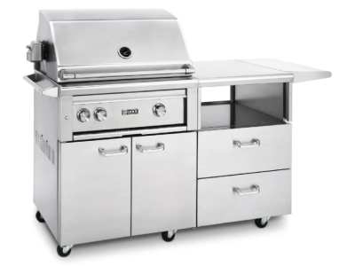 30" Lynx All Trident Grill with Rotisserie on Mobile Kitchen - L30ASR-M