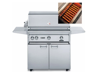 36" Lynx Freestanding All Trident Grill with Rotisserie - L36ASFR