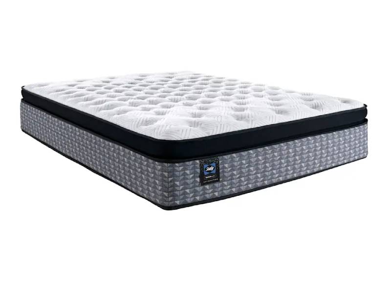 Sealy plush pillow sales top mattress king