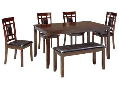 Ashley Bennox 6 Piece Dining Room - D384-325