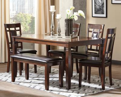 Ashley Bennox 6 Piece Dining Room - D384-325