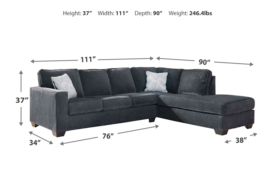 Ashley furniture sectional on sale sleeper