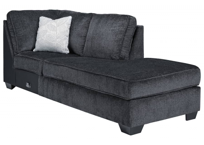 Ashley Altari Right Facing 2 Piece Sectional Sleeper in Slate - AFHS-1479252K