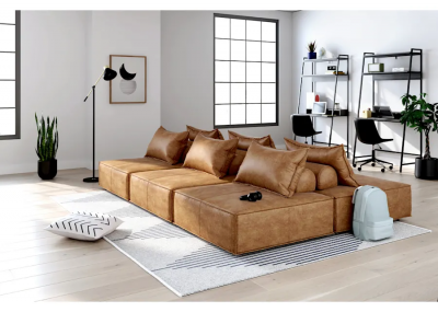 Ashley Bales 6 Piece Modular Sectional in Brown AFHS-1562936K - A3000243A6