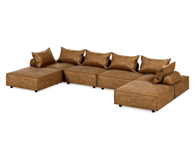 Ashley Bales 6 Piece Modular Sectional in Brown AFHS-1562936K - A3000243A6